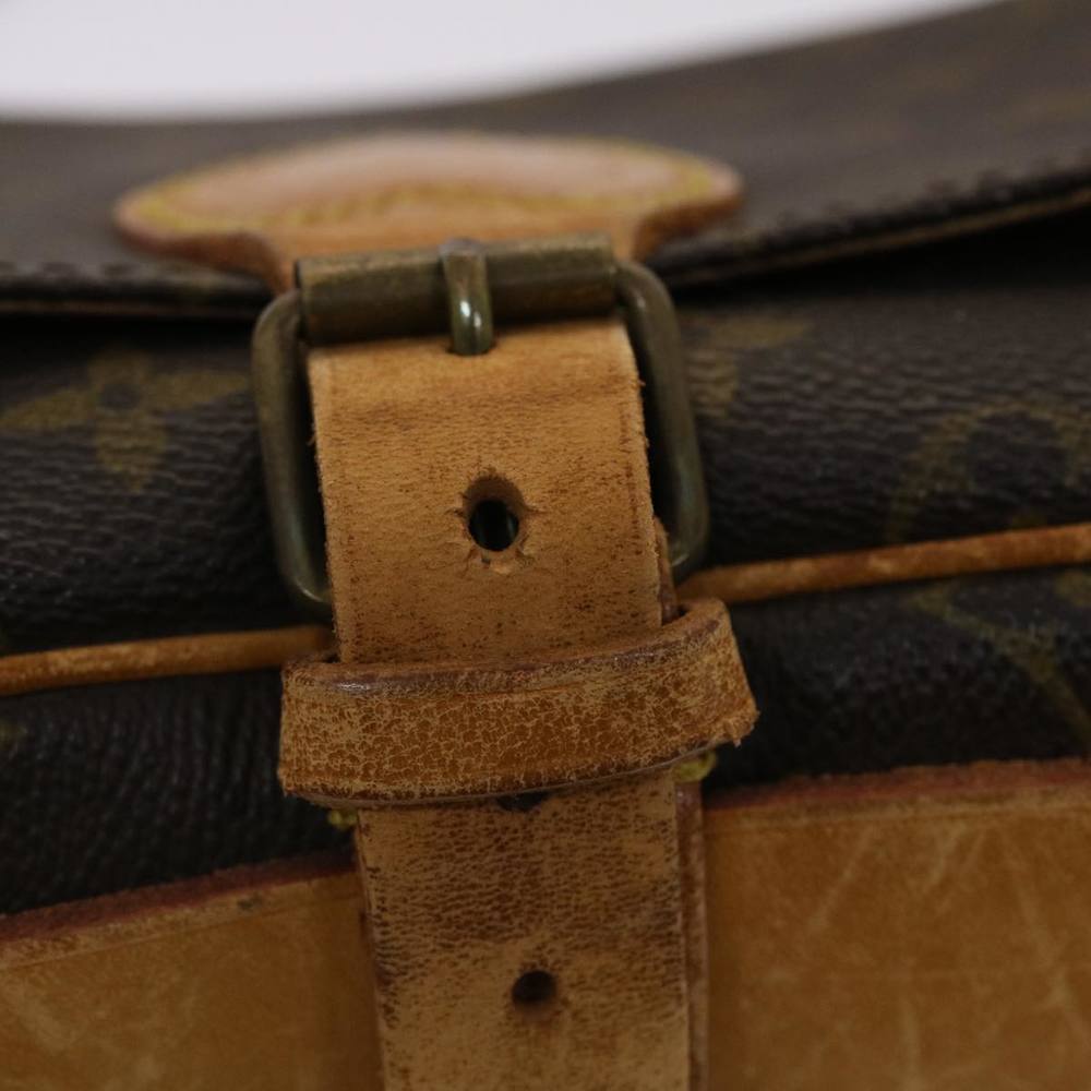 LOUIS VUITTON Monogram Cartouchiere MM Shoulder Bag M51253 LV Auth th3764 - Picture 9 of 16